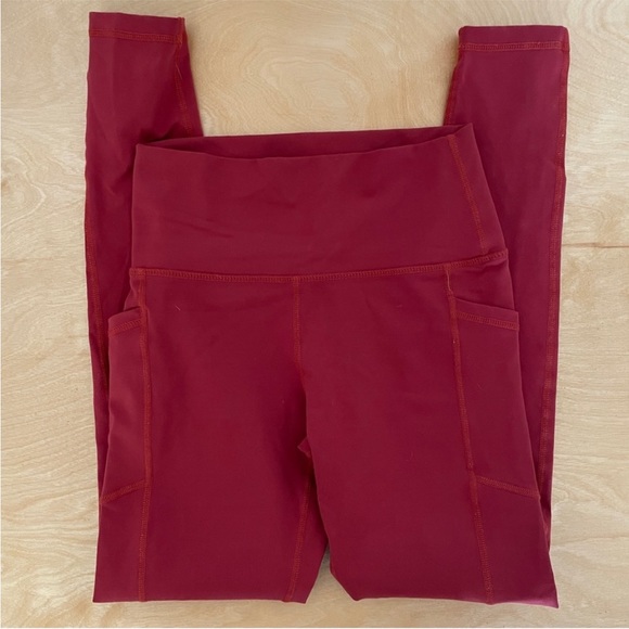 Buffbunny Luna Pocket leggings - XS - Red - Picture 4 of 7